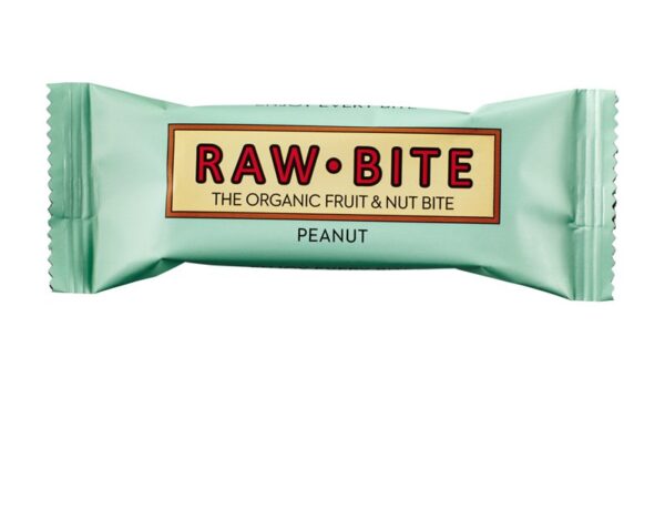 RawBite Erdnuss Riegel